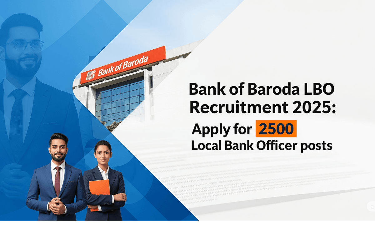 Bank of Baroda LBO Recruitment 2025