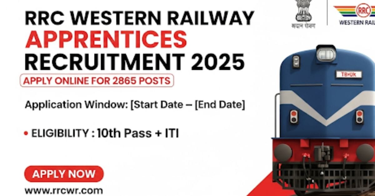 RRC Western Railway Apprentices Recruitment 2025