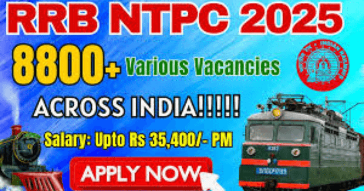 RRB NTPC Recruitment 2025-26