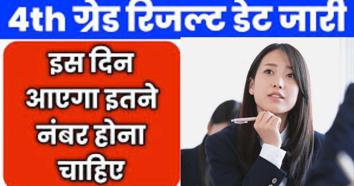 Rajasthan 4th Grade Result 2025